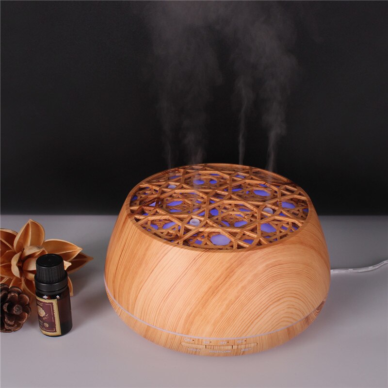 Ultrasonic Aroma Essential Oil Diffuser with Bluetooth Music Speaker